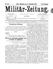 Militär-Zeitung