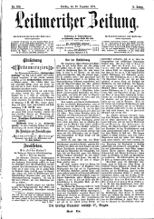 Leitmeritzer Zeitung