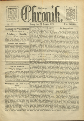 Salzburger Chronik