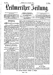 Leitmeritzer Zeitung