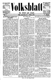 Volksblatt für Stadt und Land