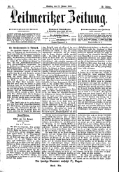 Leitmeritzer Zeitung