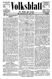 Volksblatt für Stadt und Land