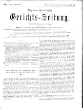 Allgemeine Österreichische Gerichtszeitung