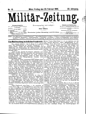 Militär-Zeitung