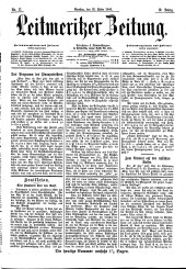 Leitmeritzer Zeitung