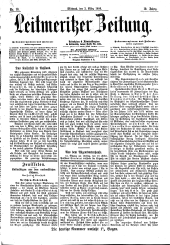 Leitmeritzer Zeitung