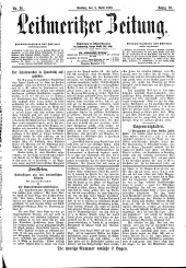 Leitmeritzer Zeitung