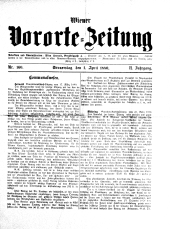 Wiener Vororte-Zeitung