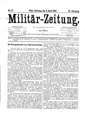 Militär-Zeitung