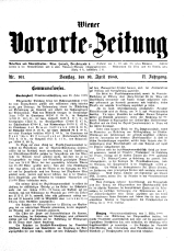 Wiener Vororte-Zeitung