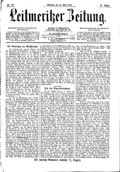 Leitmeritzer Zeitung