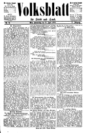 Volksblatt für Stadt und Land