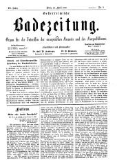 Österreichische Badezeitung