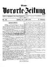 Wiener Vororte-Zeitung