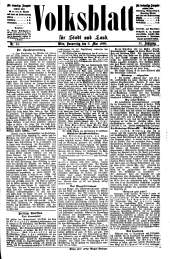 Volksblatt für Stadt und Land