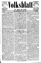 Volksblatt für Stadt und Land