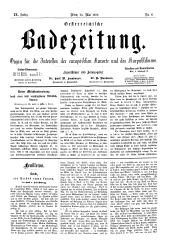 Österreichische Badezeitung