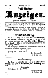 Feldkircher Anzeiger