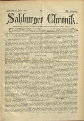 Salzburger Chronik