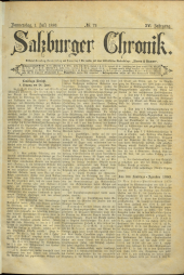 Salzburger Chronik