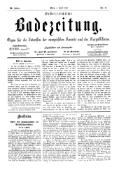 Österreichische Badezeitung