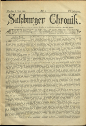 Salzburger Chronik