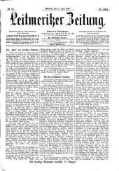 Leitmeritzer Zeitung