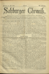 Salzburger Chronik