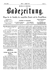 Österreichische Badezeitung