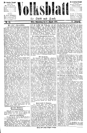 Volksblatt für Stadt und Land