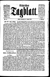 Mährisches Tagblatt