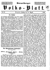 Vorarlberger Volksblatt