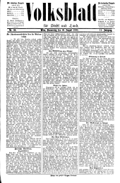 Volksblatt für Stadt und Land