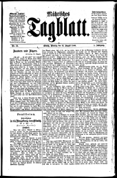 Mährisches Tagblatt