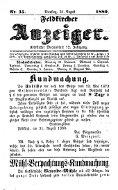 Feldkircher Anzeiger