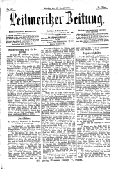 Leitmeritzer Zeitung