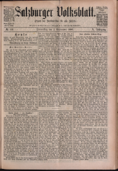 Salzburger Volksblatt: unabh. Tageszeitung f. Stadt u. Land Salzburg