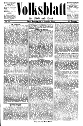 Volksblatt für Stadt und Land