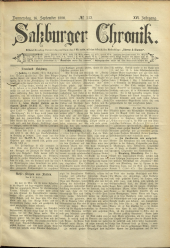 Salzburger Chronik