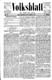 Volksblatt für Stadt und Land