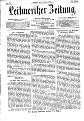 Leitmeritzer Zeitung