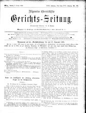 Allgemeine Österreichische Gerichtszeitung