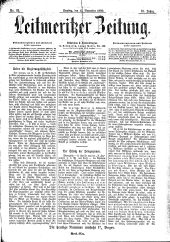 Leitmeritzer Zeitung