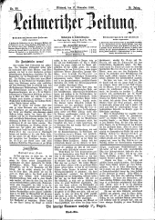 Leitmeritzer Zeitung