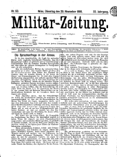 Militär-Zeitung