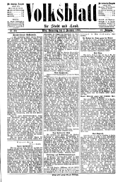 Volksblatt für Stadt und Land