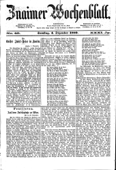 Znaimer Wochenblatt
