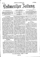 Leitmeritzer Zeitung