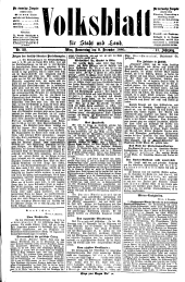 Volksblatt für Stadt und Land